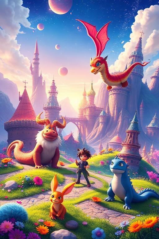 Dragon Quest (2023) - Animation movie poster - Watch online in HD quality